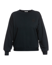 The Roxy Womens Surfing By Moonlight Sweatshirt in Anthracite