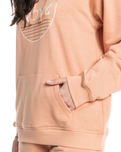 The Roxy Womens Surf Stoked Hoodie in Cafe Creme