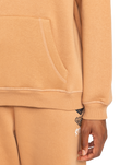 The Roxy Womens Surf Stoked Hoodie in Camel