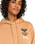 The Roxy Womens Surf Stoked Hoodie in Camel