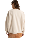 Lineup Oversized Crew Sweatshirt in Parchment