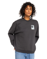 The Roxy Womens Lineup Crew Sweatshirt in Phantom