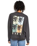 The Roxy Womens Lineup Crew Sweatshirt in Phantom