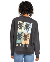 The Roxy Womens Lineup Crew Sweatshirt in Phantom