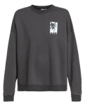 The Roxy Womens Lineup Crew Sweatshirt in Phantom