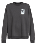 The Roxy Womens Lineup Crew Sweatshirt in Phantom