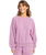 The Roxy Womens Oasis Haze Sweatshirt in Mauve Orchid