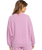 The Roxy Womens Oasis Haze Sweatshirt in Mauve Orchid