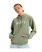 Surf Stoked Hoodie in Oil Green