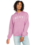 The Roxy Womens Surf Stoked Hoodie Mauve Orchid