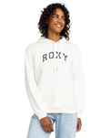 The Roxy Womens Surf Stoked Hoodie in Egret