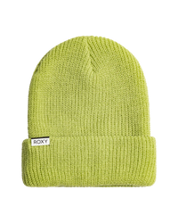 The Roxy Womens Island Fox Beanie in Fern