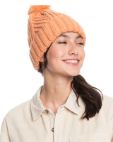 The Roxy Womens Cosy Sundown Beanie in Dusty Coral