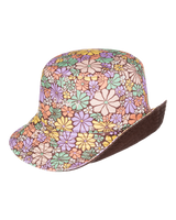 The Roxy Womens Jasmine Paradise Bucket Hat in Rootbeer