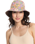 The Roxy Womens Jasmine Paradise Bucket Hat in Rootbeer