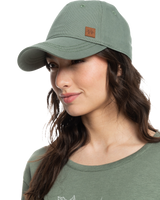 The Roxy Womens Extra Innings Cap in Agave Green