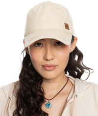 The Roxy Womens Extra Innings Cap in Tapioca