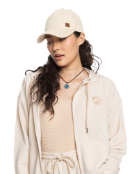 The Roxy Womens Extra Innings Cap in Tapioca