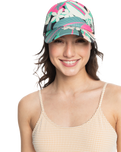 The Roxy Womens Beautiful Morning Cap in Anthracite Palm