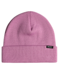 The Roxy Womens Tropical Snow Beanie in Mauve Orchid