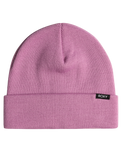 The Roxy Womens Tropical Snow Beanie in Mauve Orchid