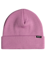 The Roxy Womens Tropical Snow Beanie in Mauve Orchid