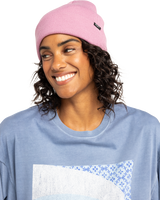 The Roxy Womens Tropical Snow Beanie in Mauve Orchid