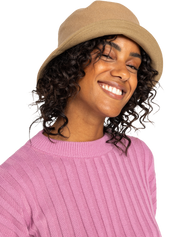 The Roxy Womens High Dance Morning Felt Hat in Camel