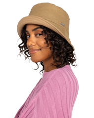 The Roxy Womens High Dance Morning Felt Hat in Camel