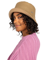 The Roxy Womens High Dance Morning Felt Hat in Camel