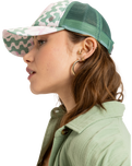 The Roxy Womens Beautiful Morning Cap in Basil Party Waves