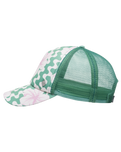 The Roxy Womens Beautiful Morning Cap in Basil Party Waves