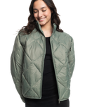 Wind Swept Jacket in Agave Green