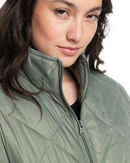 Wind Swept Jacket in Agave Green