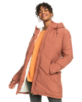 The Roxy Womens Better Weather Jacket in Cedar Wood