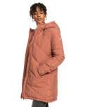 The Roxy Womens Better Weather Jacket in Cedar Wood