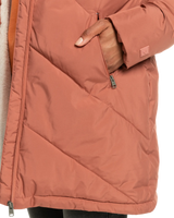 The Roxy Womens Better Weather Jacket in Cedar Wood