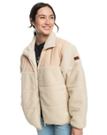 The Roxy Womens Miracle Mile Jacket in Hazelnut