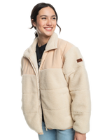 The Roxy Womens Miracle Mile Jacket in Hazelnut