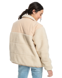 The Roxy Womens Miracle Mile Jacket in Hazelnut