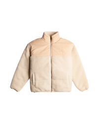 The Roxy Womens Miracle Mile Jacket in Hazelnut