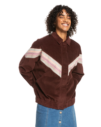 The Roxy Womens Ocean Talk Jacket in Bitter Chocolate