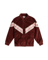 The Roxy Womens Ocean Talk Jacket in Bitter Chocolate