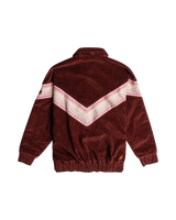 The Roxy Womens Ocean Talk Jacket in Bitter Chocolate