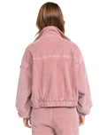 The Roxy Womens Slow Song Jacket in Mauve Orchid