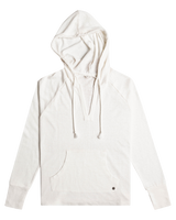 The Roxy Womens Destination Surf Hoodie in Snow White