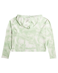 The Roxy Womens Endless Daze Hoodie in Sprucetone Off To Paradise