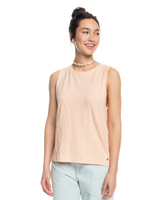 The Roxy Womens On The Shoreline Vest in Peach Parfait