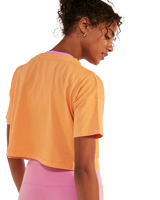 The Roxy Womens Essential Crop T-Shirt in Mock Orange