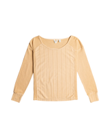 The Roxy Womens Boho Mind T-Shirt in Hazelnut